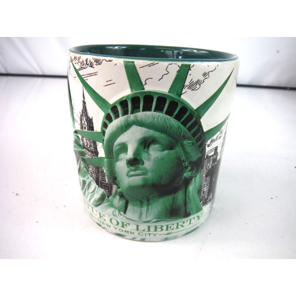 Kitchen 211 Statue Of Liberty Museum Store New York 18 Oz Large